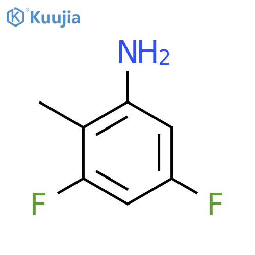 3,5-Difluoro-2-methylaniline structure