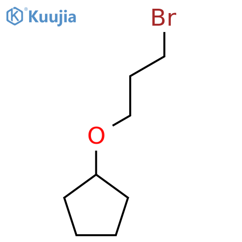 Cyclopentane, (3-bromopropoxy)- structure