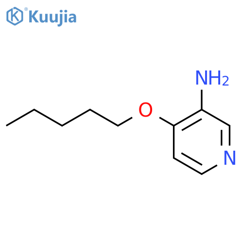 4-(pentyloxy)pyridin-3-amine structure
