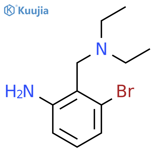 3-Bromo-2-[(diethylamino)methyl]aniline structure