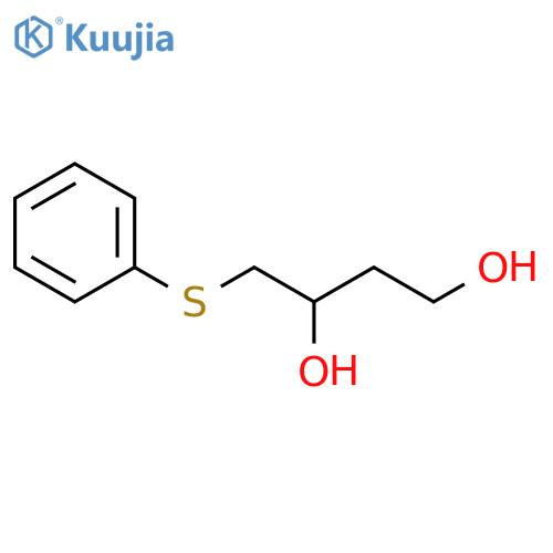 1,3-Butanediol, 4-(phenylthio)- structure
