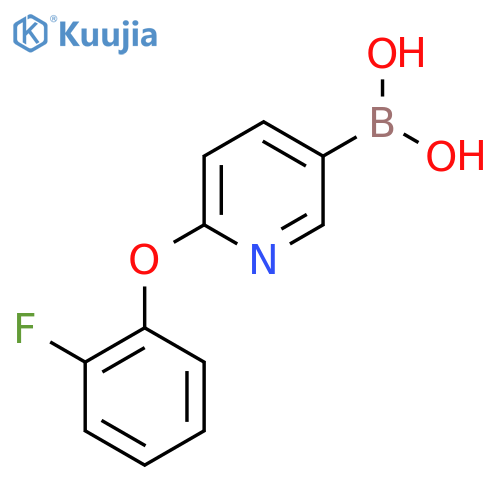 2-(2,4-Difluorophenoxy)-5-(4,4,5,5-tetramethyl-1,3,2-dioxaborolan-2-yl)-pyridine structure
