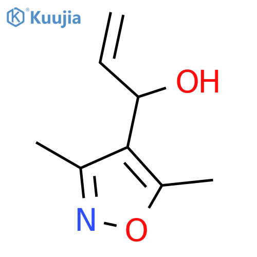 1-(dimethyl-1,2-oxazol-4-yl)prop-2-en-1-ol structure