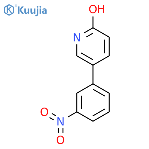 5-(3-nitrophenyl)-1H-pyridin-2-one structure