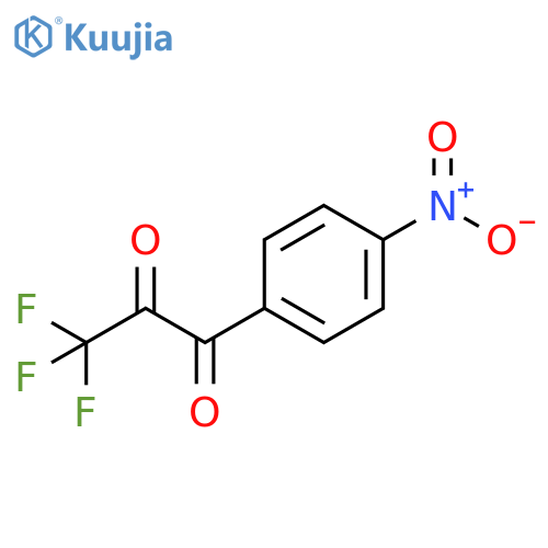 1,2-Propanedione, 3,3,3-trifluoro-1-(4-nitrophenyl)- structure