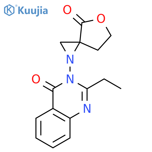 4(3H)-QUINAZOLINONE, 2-ETHYL-3-(4-OXO-5-OXA-1-AZASPIRO[2.4]HEPT-1-YL)- structure