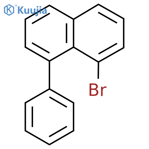 1-Bromo-8-phenylnaphthalene structure