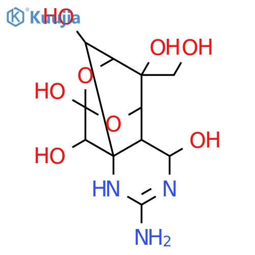 5,9:7,10a-Dimethano-10aH-[1,3]dioxocino[6,5-d]pyrimidine-4,7,10,11,12-pentol,2-amino-3,4,4a,5,9,10-hexahydro-12-(hydroxymethyl)-,(4R,4aR,5R,7S,9S,10S,10aR,11S,12R)- structure