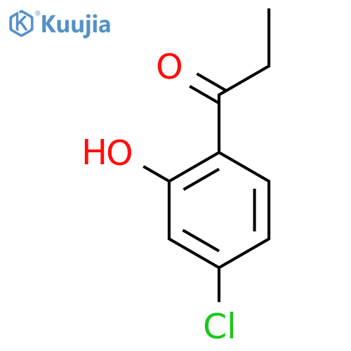 1-(4-Chloro-2-hydroxyphenyl)propan-1-one structure