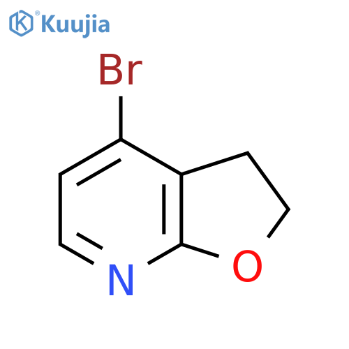 4-Bromo-2,3-dihydrofuro[2,3-b]pyridine structure