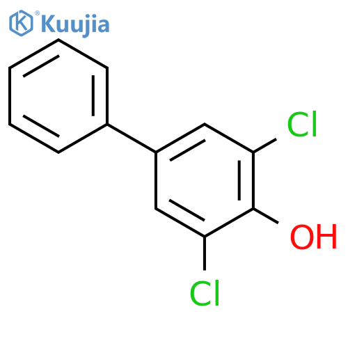 [1,1'-Biphenyl]-4-ol,3,5-dichloro- structure