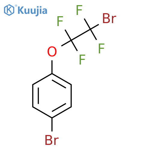 1-Bromo-4-(2-bromo-1,1,2,2-tetrafluoroethoxy)benzene structure
