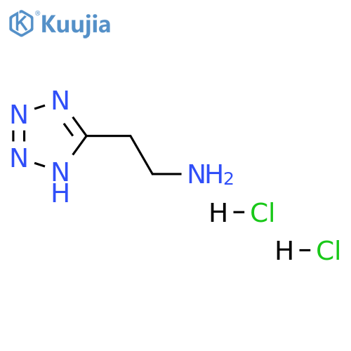 2-(1H-tetrazol-5-yl)ethanaMine dihydrochloride structure