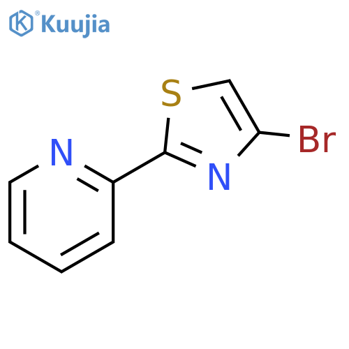 2-(4-bromo-1,3-thiazol-2-yl)pyridine structure