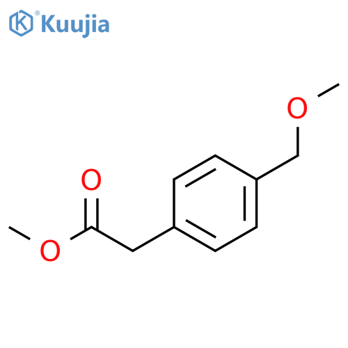 Methyl 4-(Methoxymethyl)phenylacetate structure