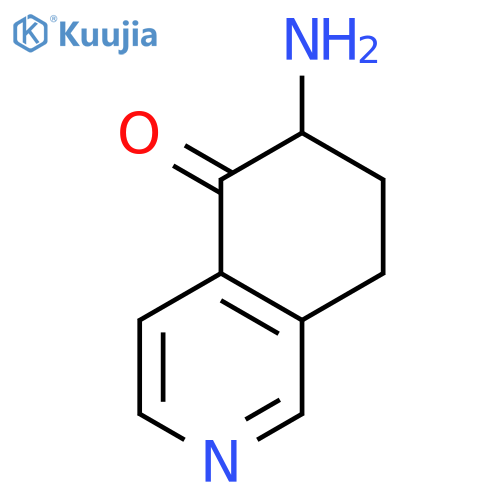 5(6H)-Isoquinolinone,6-amino-7,8-dihydro- structure