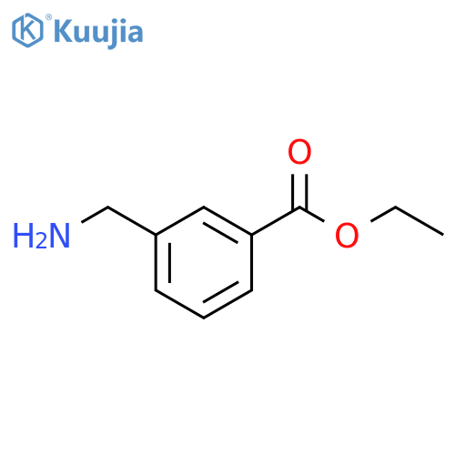 Benzoic acid, 3-(aminomethyl)-, ethyl ester structure