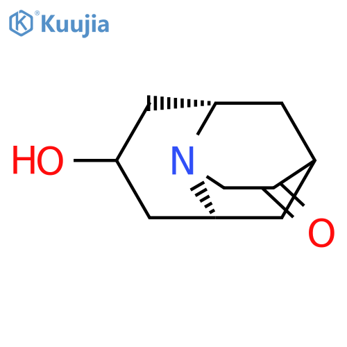 (2a,6a,8a,9ab)-Hexahydro-8-hydroxy-2,6-methano-2H-quinolizin-3(4H)-one structure