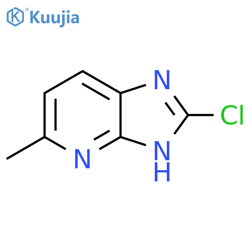 2-chloro-5-methyl-3H-imidazo4,5-bpyridine structure