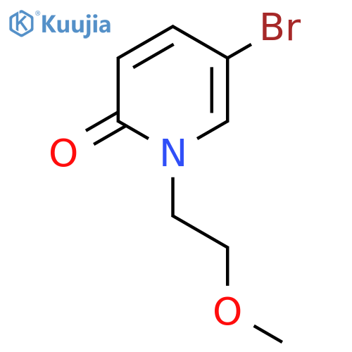 5-Bromo-1-(2-methoxyethyl)pyridin-2(1H)-one structure