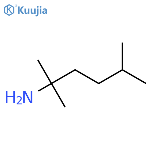 2,5-dimethylhexan-2-amine structure