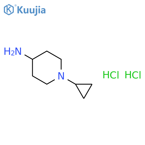 1-cyclopropyl-4-piperidinamine Dihydrochloride structure