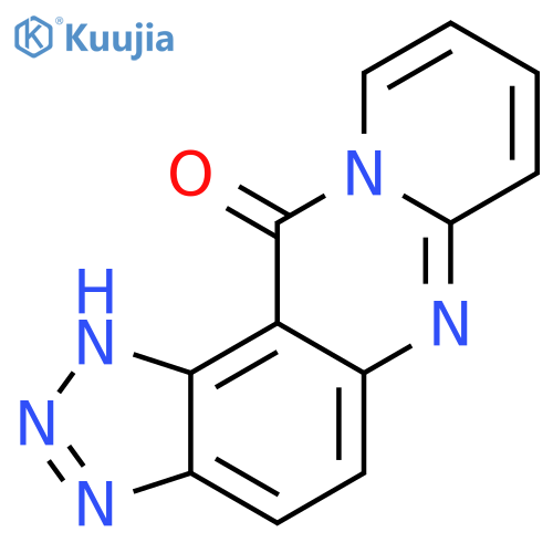 Pyrido[2,1-b]-1,2,3-triazolo[4,5-f]quinazolin-12(1H)-one structure