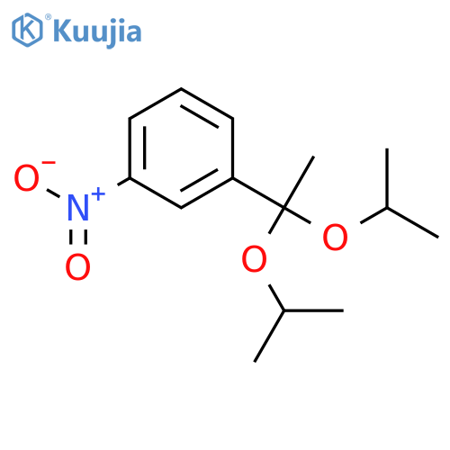 Benzene, 1-[1,1-bis(1-methylethoxy)ethyl]-3-nitro- structure