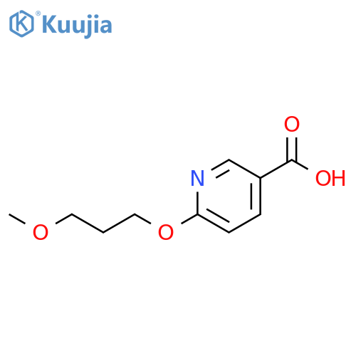 6-(3-methoxypropoxy)pyridine-3-carboxylic acid structure
