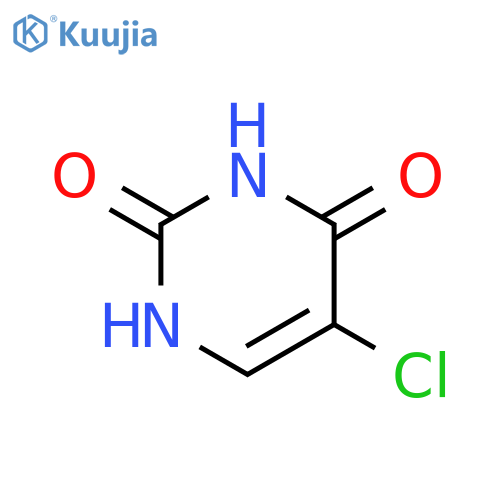 5-Chlorouracil-15N2,13C structure