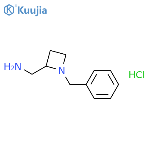 (1-Benzylazetidin-2-yl)methanamine hydrochloride structure