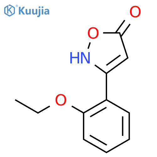 3-(2-Ethoxyphenyl)-1,2-oxazol-5-ol structure