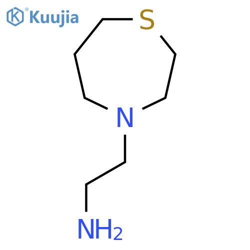 2-(1,4-Thiazepan-4-yl)ethan-1-amine structure