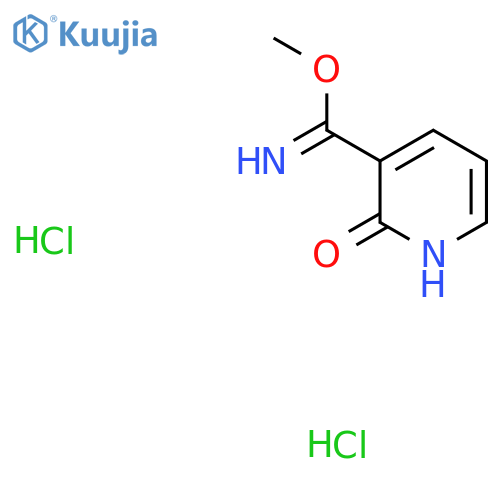Methyl 2-oxo-1,2-dihydropyridine-3-carboximidoate Dihydrochloride structure