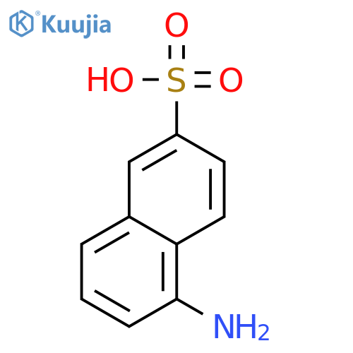 5-Amino-2-naphthalenesulfonic Acid structure