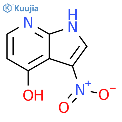 3-nitro-1H-pyrrolo[2,3-b]pyridin-4-ol structure