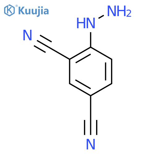 2,4-Dicyanophenylhydrazine structure