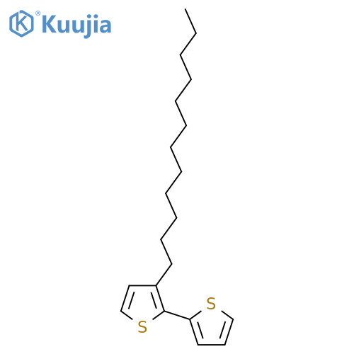 2,2'-Bithiophene, 3-dodecyl- structure