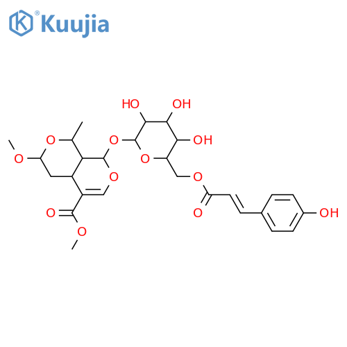Kingisidic acid; 7S-Alcohol, 7-Me ether, 6'-O-(4-hydroxy-Z-cinnamoyl), Me ester structure