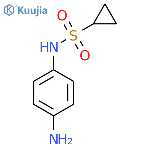 N-(4-Aminophenyl)cyclopropanesulfonamide structure