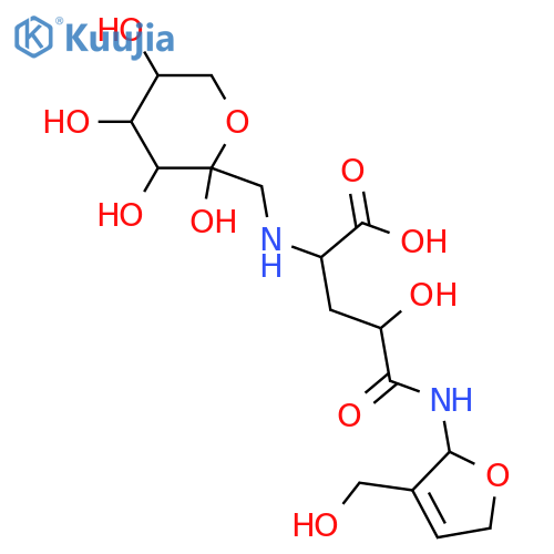 N-[2,5-Dihydro-3-(hydroxymethyl)-2-furanyl]-4-hydroxyglutamine; (2S,2'ξ,4ξ)-form, N2-(1-Deoxy-β-D-fructopyranosyl) structure