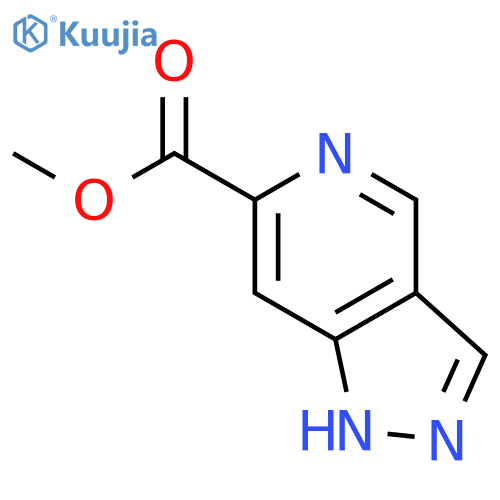 Methyl 1H-pyrazolo[4,3-c]pyridine-6-carboxylate structure