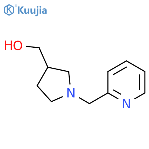 [1-(Pyridin-2-ylmethyl)pyrrolidin-3-yl]methanol structure