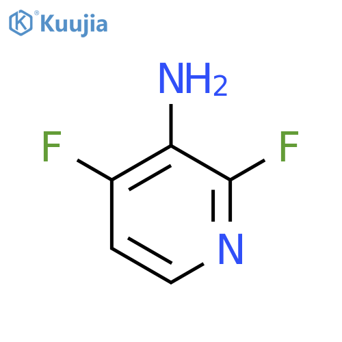 2,4-Difluoropyridin-3-amine structure