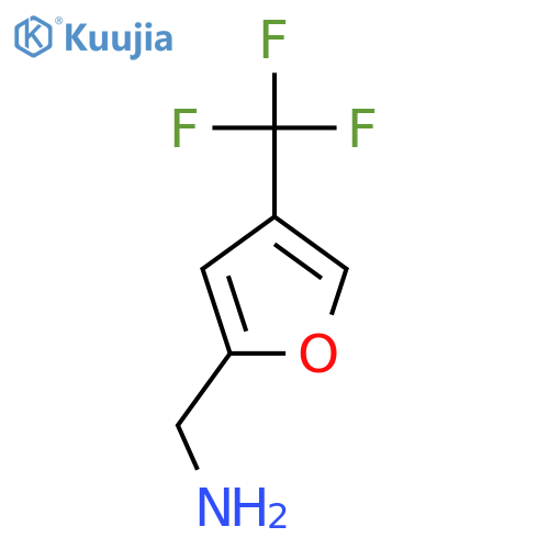(4-(Trifluoromethyl)furan-2-yl)methanamine structure