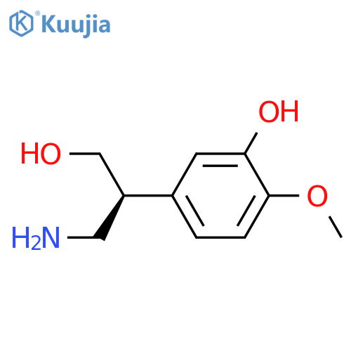 (S)-3-(3-Hydroxy-4-methoxyphenyl)-β-alaninol structure