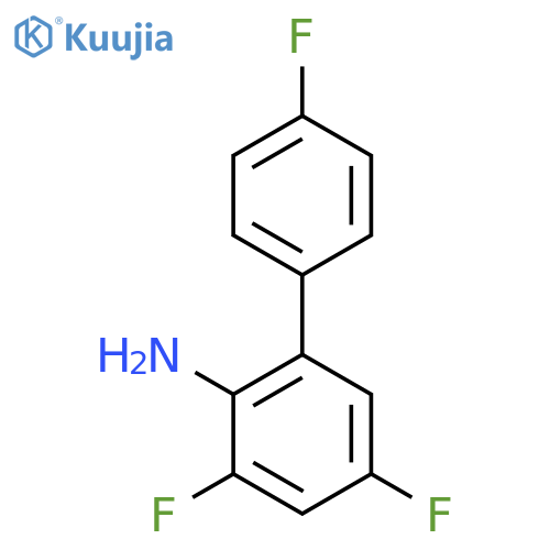 3,4',5-Trifluorobiphenyl-2-amine structure