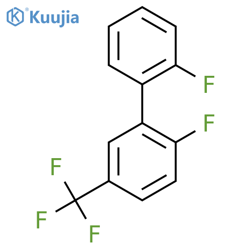 2,2'-Difluoro-5-(trifluoromethyl)biphenyl structure