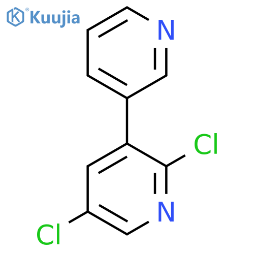 2,5-Dichloro-3-(pyridin-3-yl)pyridine structure