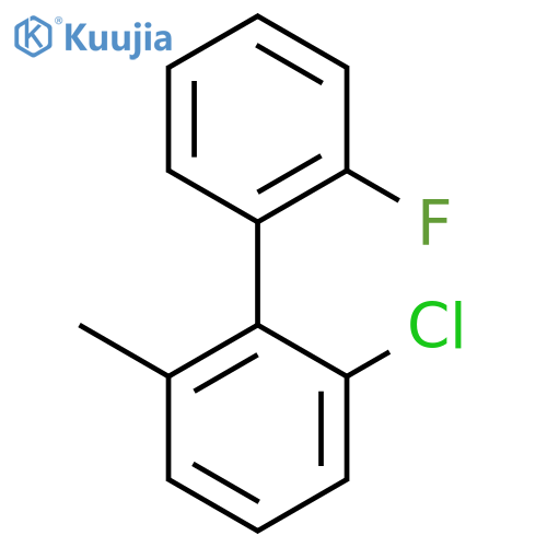 2-Chloro-2'-fluoro-6-methylbiphenyl structure